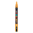 Pennarello Uni posca pc3m glitter arancione - punta tonda fino a 1,3 mm