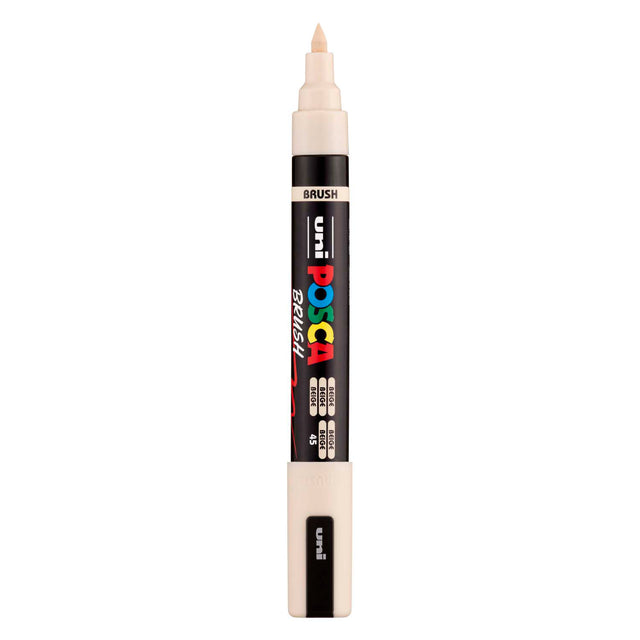 Pennarello Uni Posca PC5BR beige - punta pennello 1-4 mm