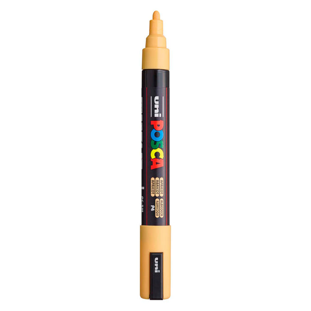 Pennarello Uni Posca pc5m albicocca - punta conica 2,5 mm
