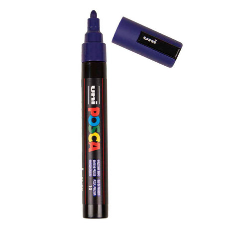 Pennarello Uni Posca pc5m blu di prussia - punta conica 2,5 mm