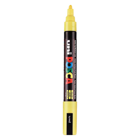 Pennarello Uni Posca pc5m giallo - punta conica 2,5 mm