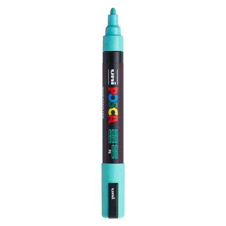 Pennarello Uni Posca pc5m verde acqua - punta conica 2,5 mm