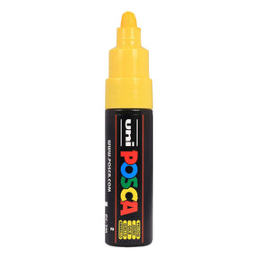 Pennarello Uni Posca 7m giallo - punta conica 4,5mm