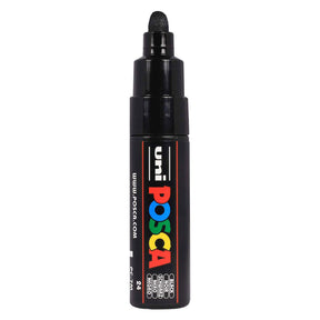 Pennarello Uni Posca 7m nero - punta conica 4,5mm