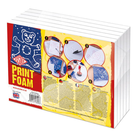 Essdee print foam A4 5 pezzi