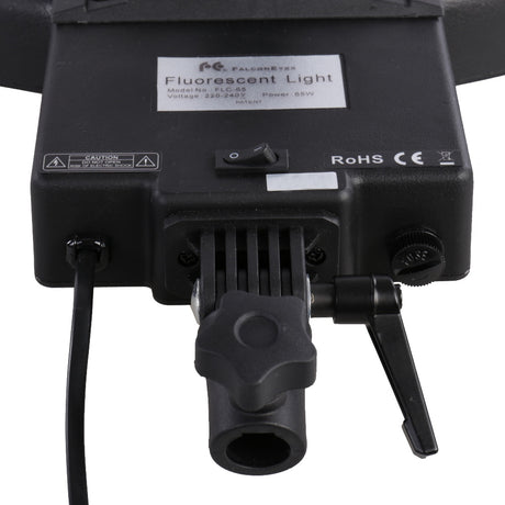 Lampada ad anello Falcon Eyes flc-65 65w + tmb-20z
