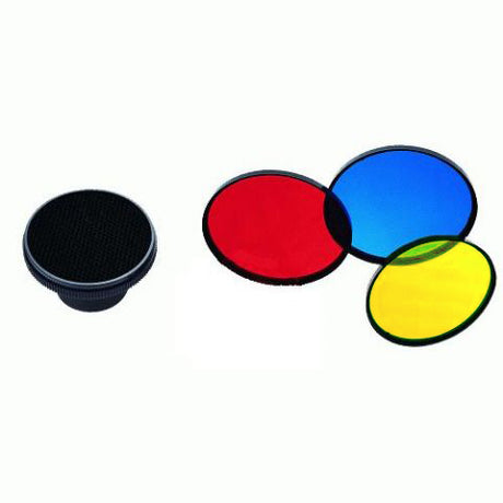 Falcon Eyes Honeycomb + 3 Filtri a colori MFA-HC per serie MF