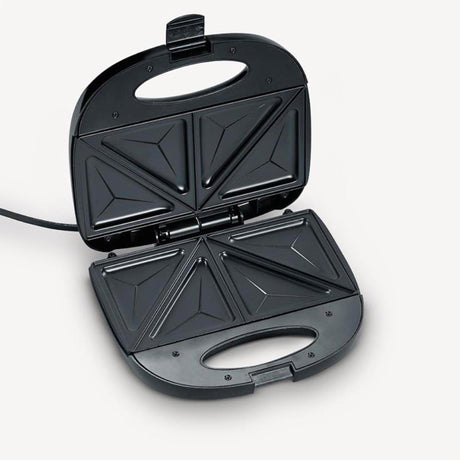 Tostapane per sandwich Severin 600w acciaio inossidabile spazzolato-nero