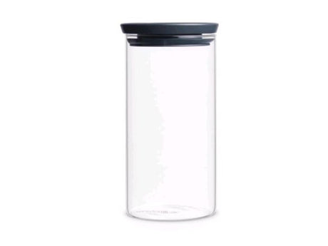 Barattolo portaoggetti Brabantia - impilabile - 1,1 l - vetro