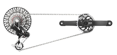 Gruppo Sram gruppo xx eagle axs pm 165 t-type gs-xx-e-d1 misuratore di potenza