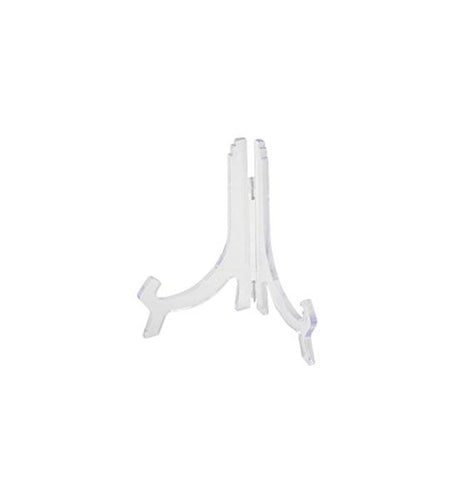 Supporto per piatti Metaltex 18-26 cm acrilico trasparente