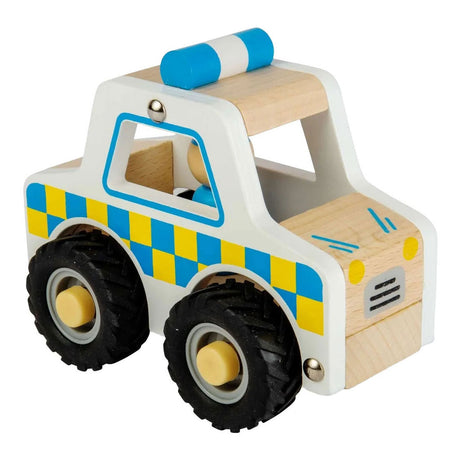 Auto della polizia in legno Bigjigs