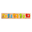 Bigjigs puzzle a forma di animali in legno - 5 pz.