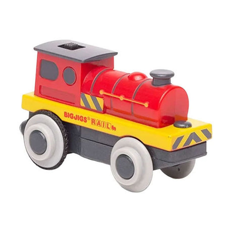 Treno Bigjigs - la potente locomotiva rossa - elettrica - alimentata a batteria