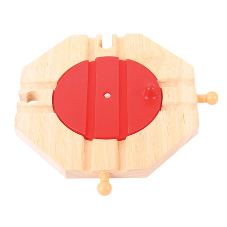 Bigjigs Wooden Rails - Turtable 4 -Direction