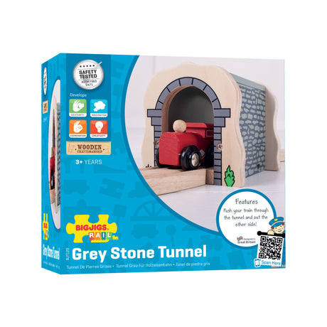 Binari Bigjigs - tunnel grigio