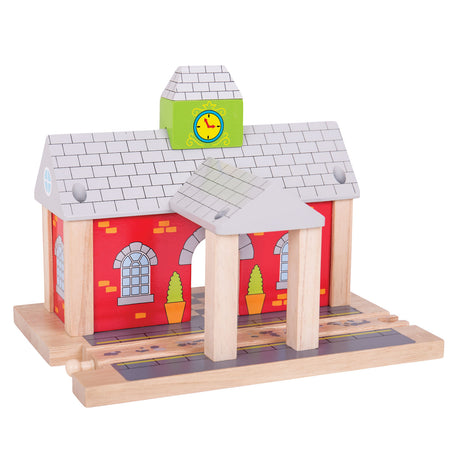 Bigjigs Wooden Rails - Station Railway