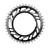 Corona Sram rossa 38t x-sync e1 attacco filettato nero argento