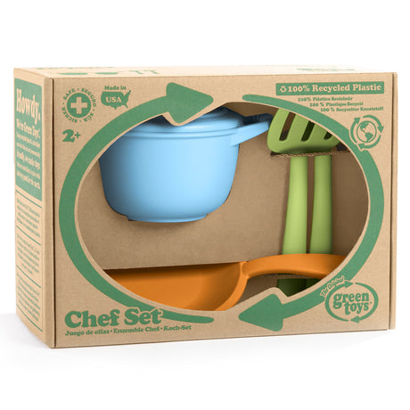 Set di panne giocattoli verdi