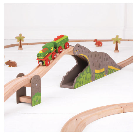 Ponte dinosauro in legno Bigjigs