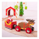 Bigjigs slitta di Babbo Natale con renne (4)