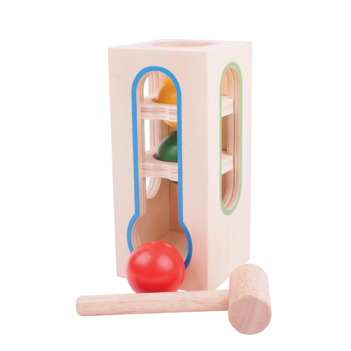 Gioco del martello in legno Bigjigs