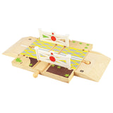 Binari in legno Bigjigs - passaggio a livello