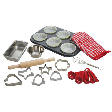Set da forno Bigjigs da chef, 23 pezzi.