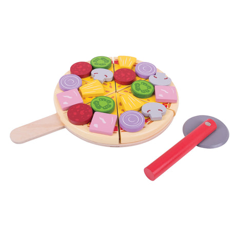 Bigjigs cibo giocattolo - taglio pizza