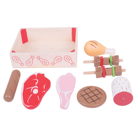 Cibo giocattolo Bigjigs - prodotti a base di carne - in scatola