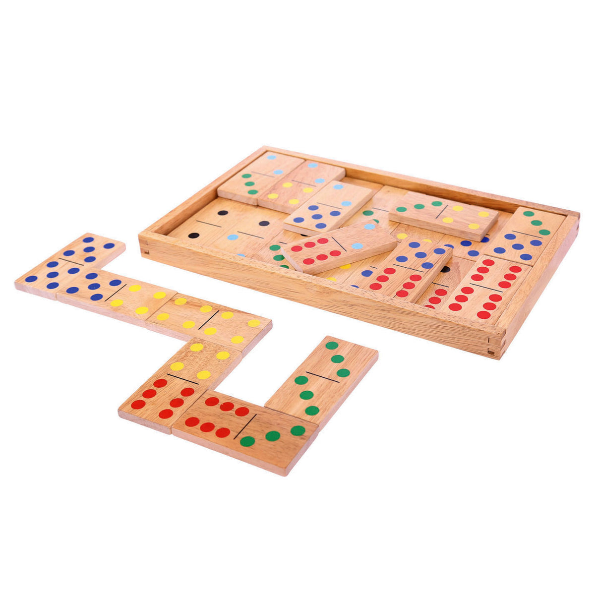 Domino Jumbo Bigjigs, 29 pezzi.