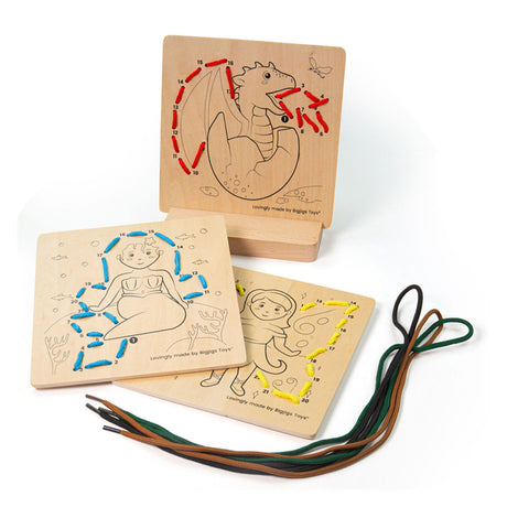 Linee Bigjigs con numeri mitici