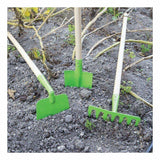 Rastrello da giardino Bigjigs con manico lungo