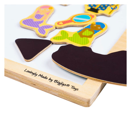 Giocattoli Bigjigs: lavagna magnetica