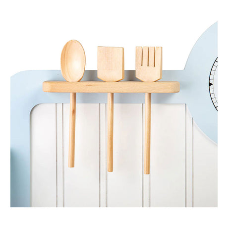 Cucina da gioco in legno rurale Tidlo, 7 pezzi.