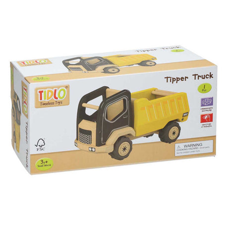 Camion ribaltabile in legno Tidlo