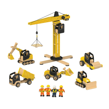 Bulldozer in legno Tidlo