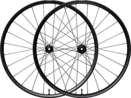 Coppia ruote Shimano logo wh-rx180 disc center lock 28