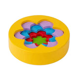 Torre di fiori in legno Bigjigs, 5 pz.