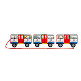 Bigjigs autobus londinese in legno