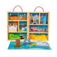 Set da gioco da viaggio in legno Bigjigs, 10 pezzi.