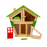 Casetta per insetti in legno Bigjigs, 7 pezzi.