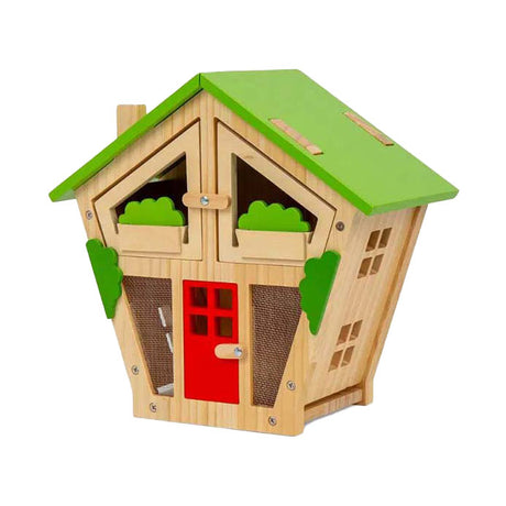 Casetta per insetti in legno Bigjigs, 7 pezzi.