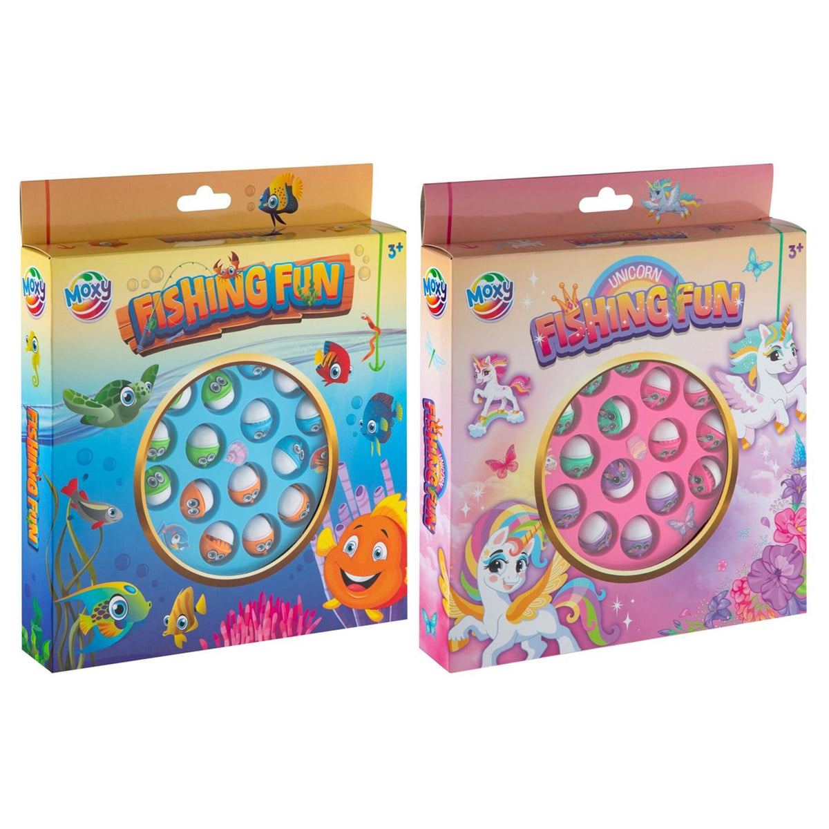 Gioco da pesca Moxy 21,5 cm - blu