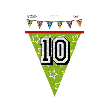 Linea bandiera olografica Boland 10 anni 8 metri