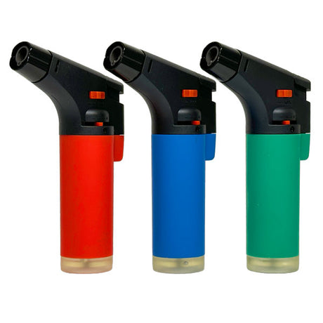 Elico gasbrander rk-3003 blauw-rubberen zaklamp