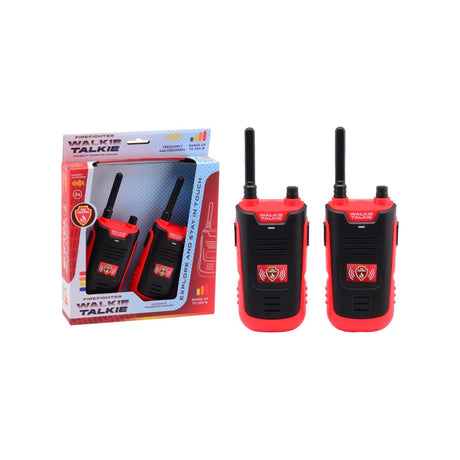 Walkie talkie Johntoy vigili del fuoco - portata 300 metri