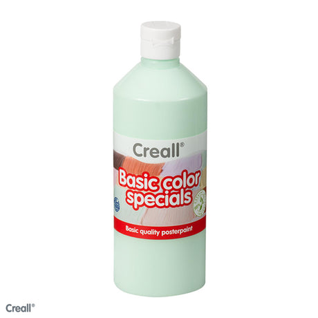 Vernice scolastica Creall verde pastello, 500 ml