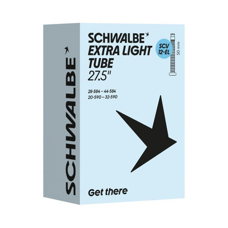 Camera d'aria Schwalbe 28 44-584 590 scv12 valvola a scatto extra leggera 50mm