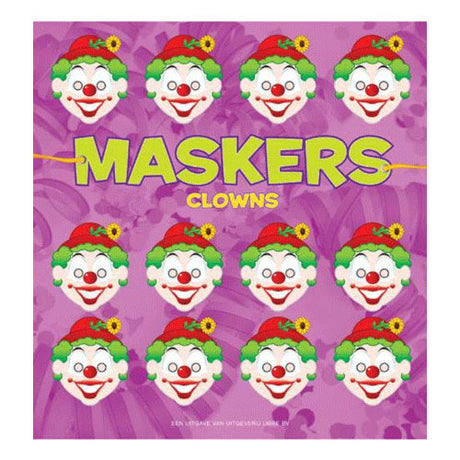 Maschere della Central Book House: clown